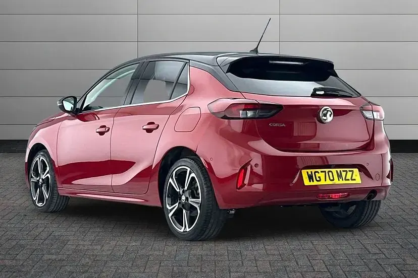 Used Vauxhall Corsa Elite 100 HP (73 kW) 2020 Red Hatchback