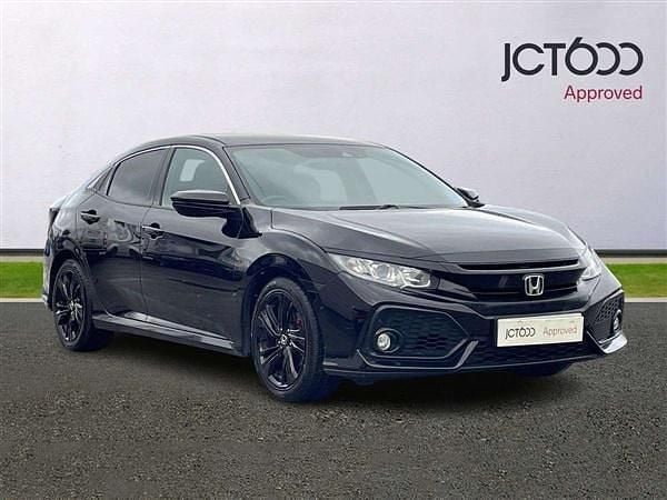 Black Used 2017 Honda Civic SR Hatchback | £9,852 (Fair price) - Image 1/4