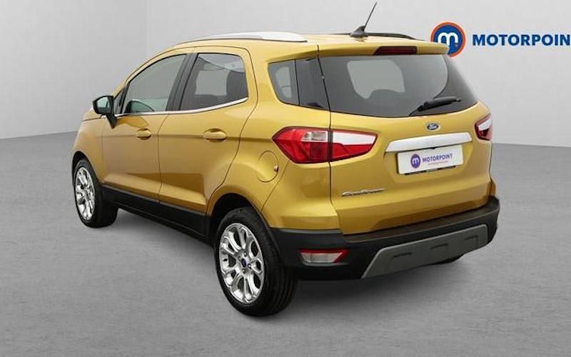 Used Ford Ecosport Titanium 101 HP (74 kW) 2020 Yellow SUV