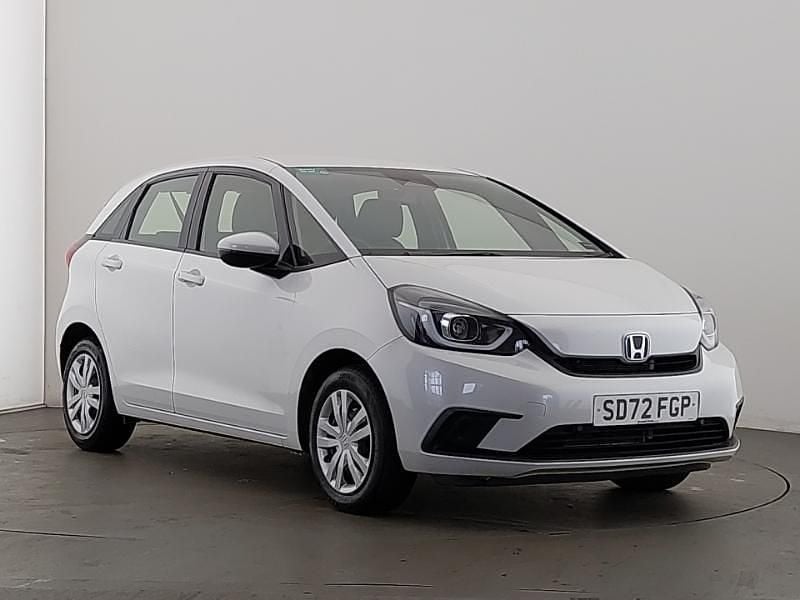 Second-hand Honda Jazz Hybrid 109 CP (80 kW) 2022 Alb Hatchback