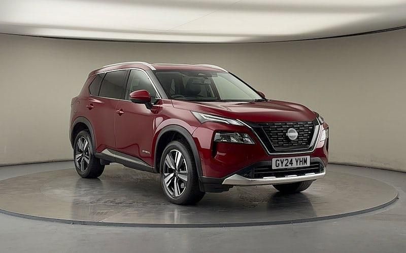 Red cpm Used 2024 Nissan X-Trail Tekna SUV | £29,100 (A bit pricey) - Image 1/4
