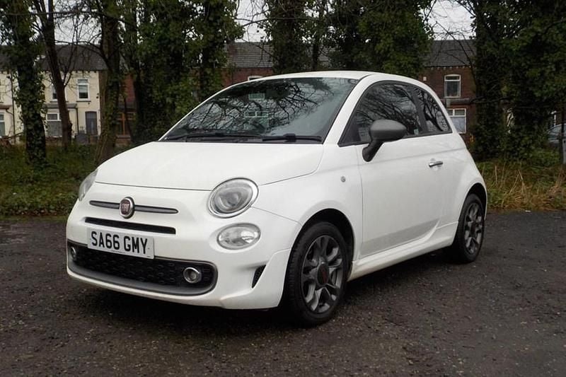 Used Fiat 500 S 69 HP (50 kW) 2016 White Hatchback