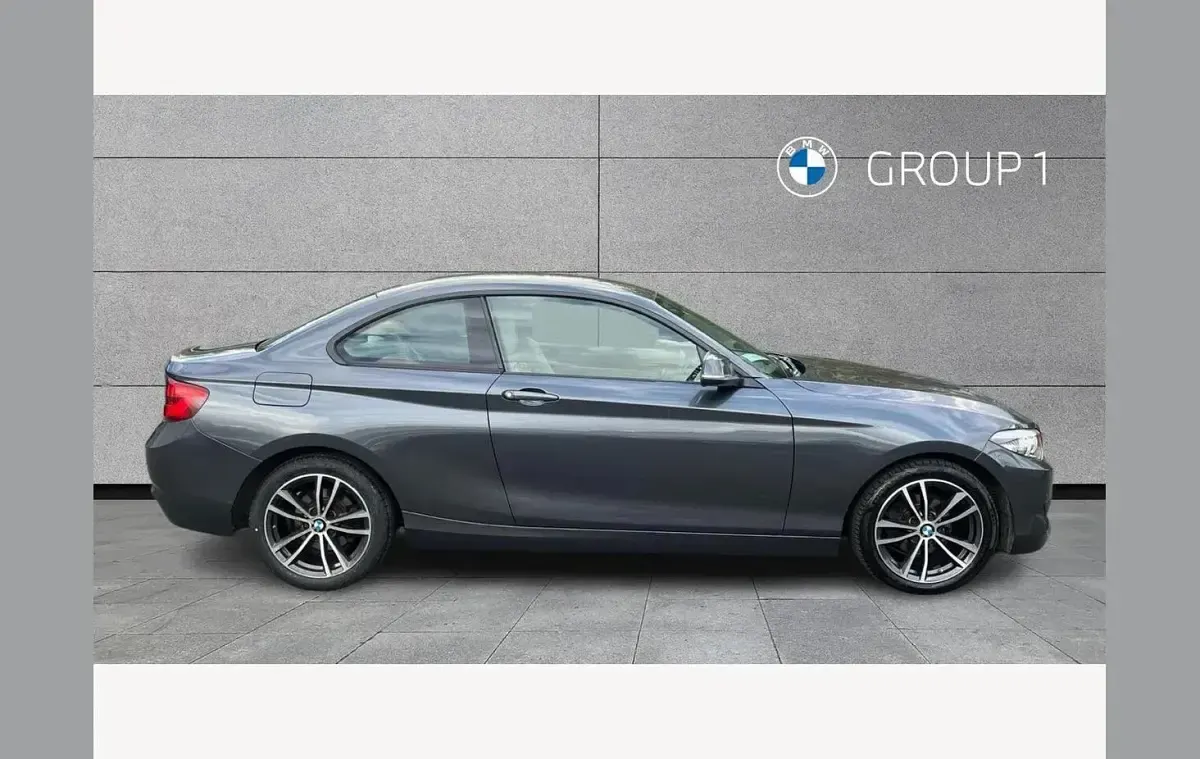 Used BMW 218 Sport Line 136 HP (100 kW) 2018 Grey Coupe