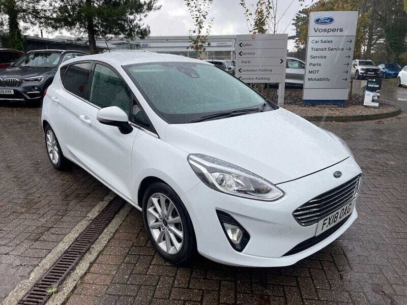 White Used 2018 Ford Fiesta Titanium X Hatchback | £9,990 (Fair price) - Image 1/4