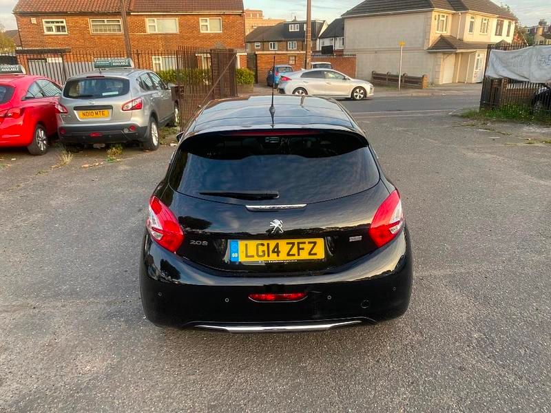 Used Peugeot 208 2014 Black Hatchback