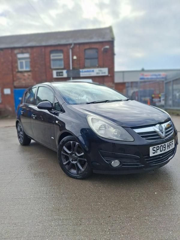 Used Vauxhall Corsa 2009 Black Hatchback