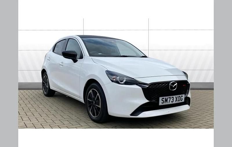 Used Mazda 2 Homura-Aka 116 HP (85 kW) 2023 White Hatchback