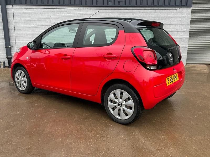 Used Citroën C1 Feel 2018 Red Hatchback