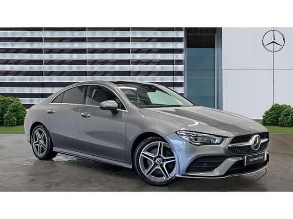 Grey Used 2021 Mercedes CLA200 AMG Line Premium Plus Sedan | £21,815 (Fair price) - Image 1/4
