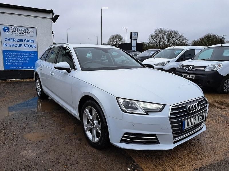 Used Audi A4 Sport 150 HP (110 kW) 2017 White Estate