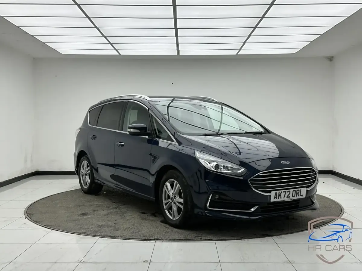 Begagnad Ford S-MAX Titanium 150 HK (110 kW) 2022 Blå Minibuss