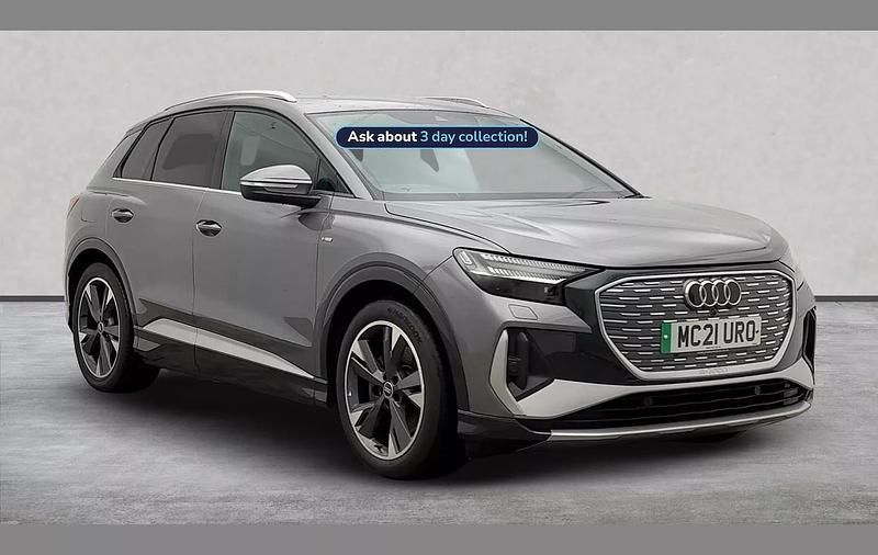 Grey Used 2021 Audi Q4 e-tron Business SUV | £26,541 - Image 1/4