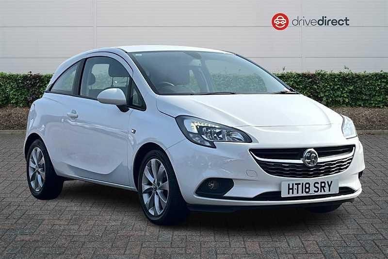 Used Vauxhall Corsa 75 HP (55 kW) 2018 White Hatchback