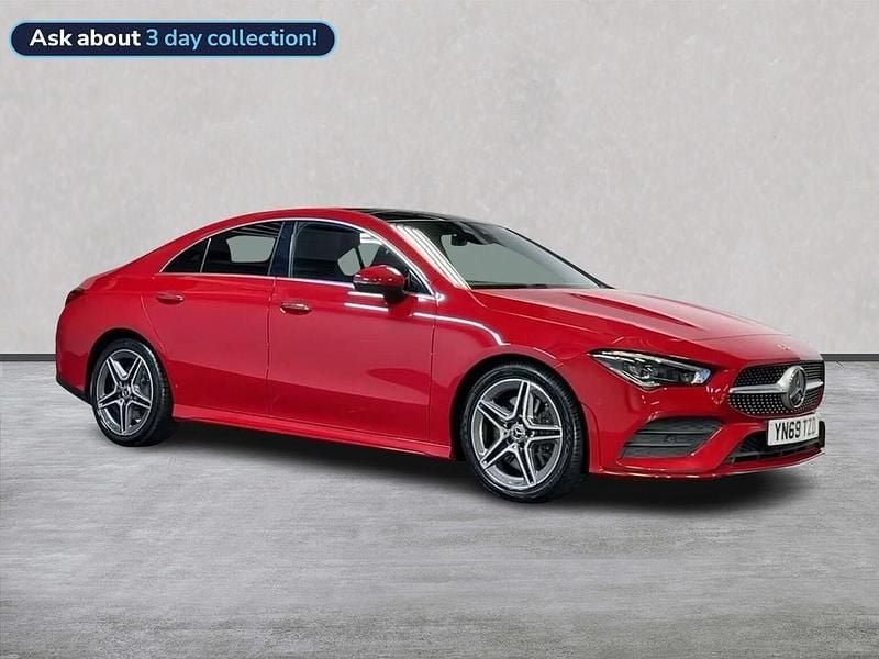 Used Mercedes CLA220 AMG Line Premium Plus 2019 Red Sedan