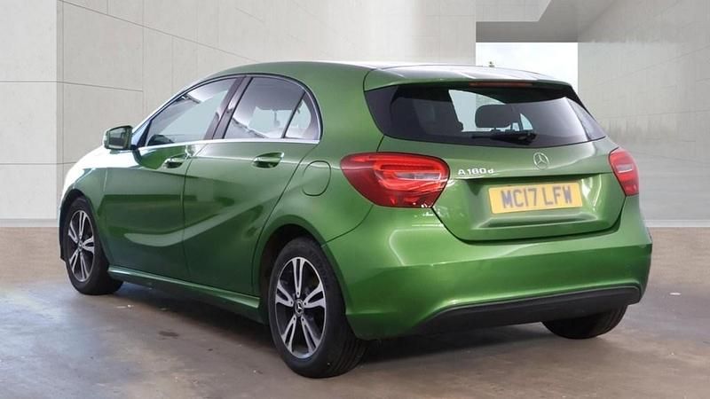 Used Mercedes A180 SE 2017 Kryptonite green Hatchback
