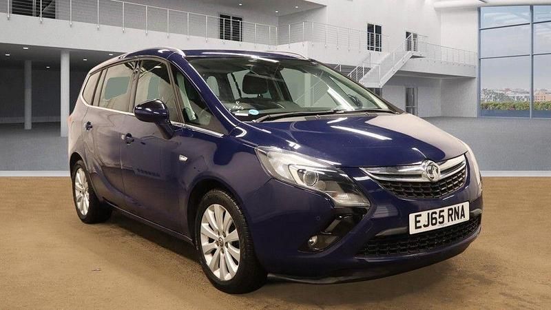 Used Vauxhall Zafira 140 HP (102 kW) 2015 Blue MPV