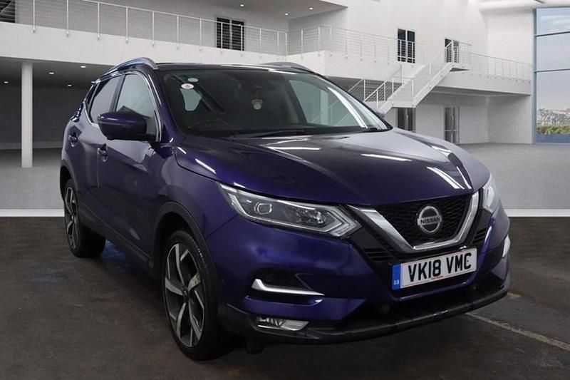 Used Nissan Qashqai Tekna 2018 Ink blue pearl SUV