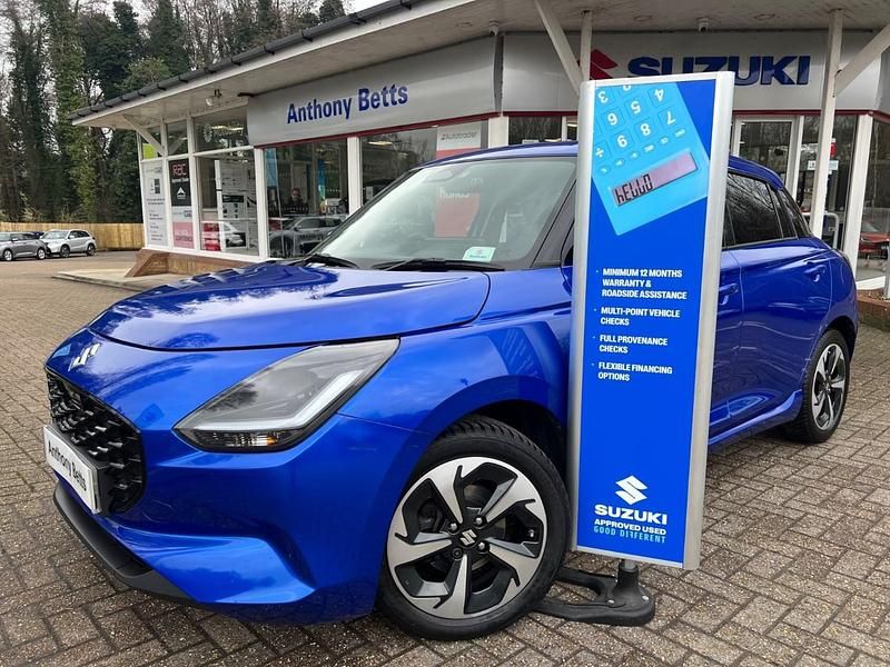Used Suzuki Swift 82 HP (60 kW) 2024 Blue Hatchback