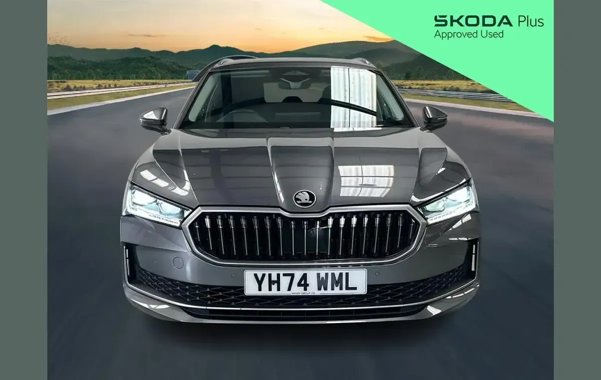 Used Skoda Superb SE L 147 HP (108 kW) 2024 Grey Estate