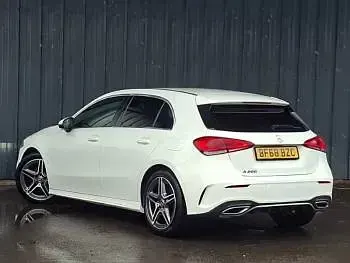 Used Mercedes A200 Executive 163 HP (119 kW) 2018 White Hatchback