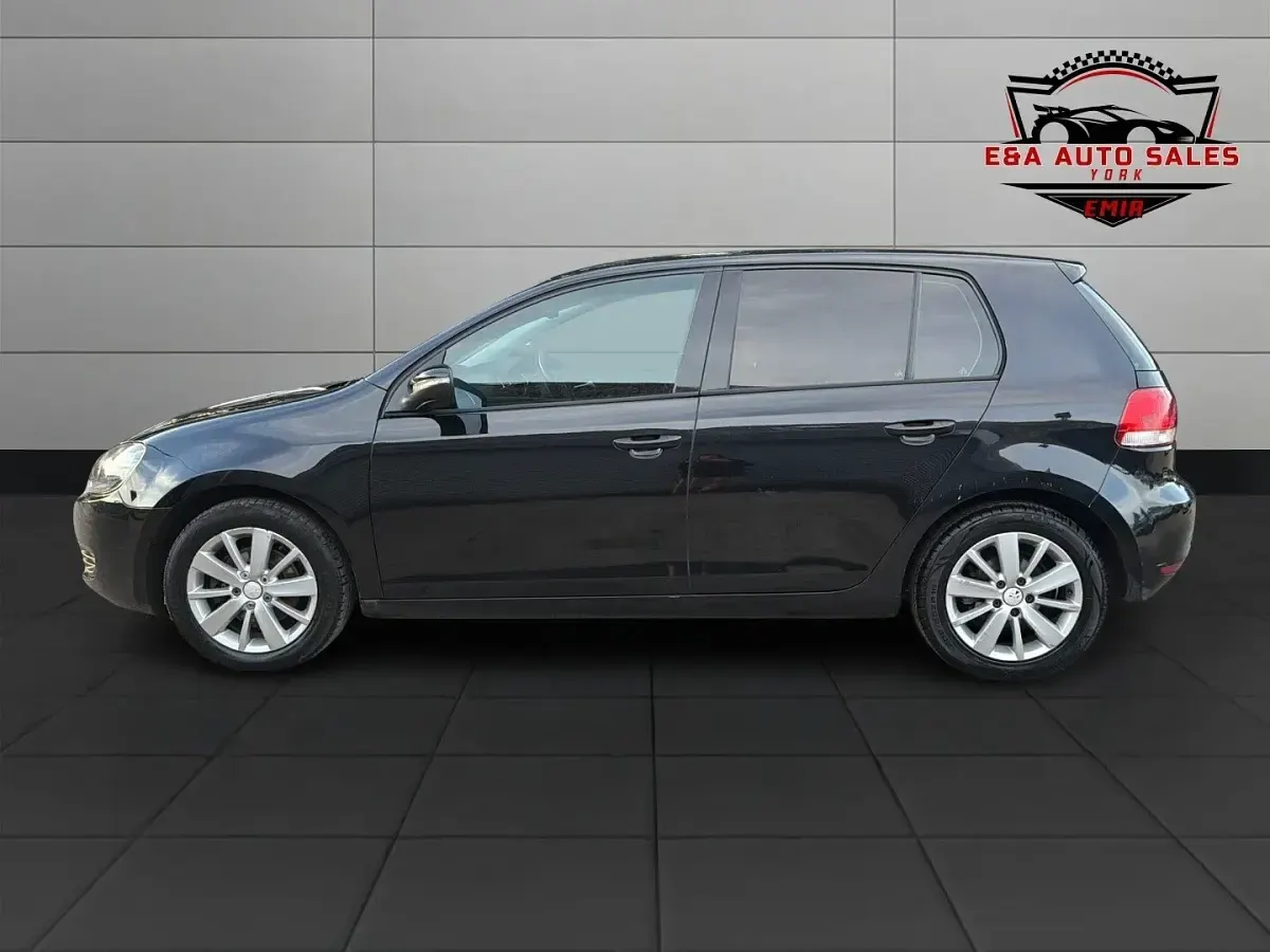 Used VW Golf VI SE 105 HP (77 kW) 2010 Black Hatchback