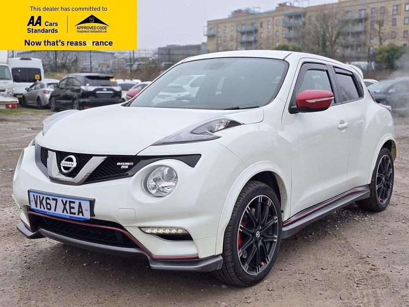 Used Nissan Juke Nismo RS 214 HP (157 kW) 2017 White SUV