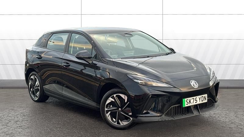 Black New 2025 MG MG4 EV SE Hatchback | £17,595 (Super price) - Image 1/3