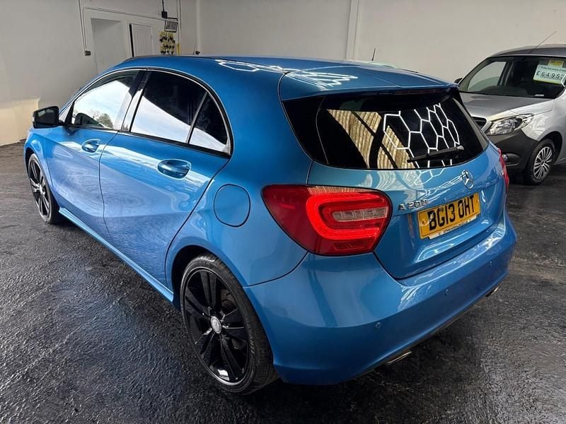 Used Mercedes A200 2013 Blue Hatchback
