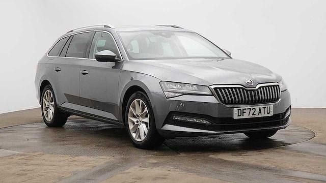 Graphite grey metallic Used 2022 Skoda Superb SE Technology Estate | £19,800 (Fair price) - Image 1/2