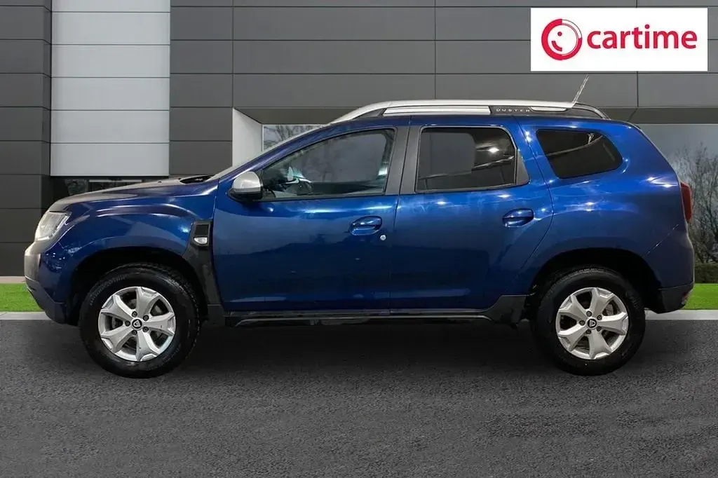 Käytetty Dacia Duster Comfort 115 HP (84 kW) 2019 Sininen Katumaasturi