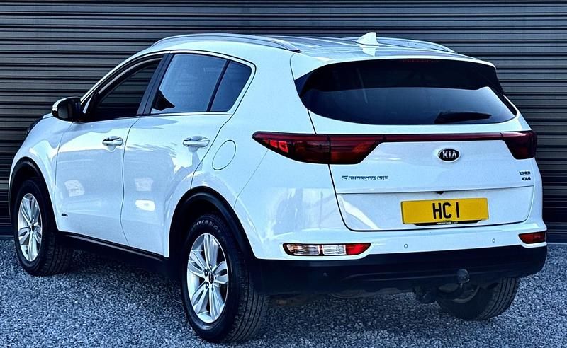Usado Kia Sportage 2017 Blanco SUV