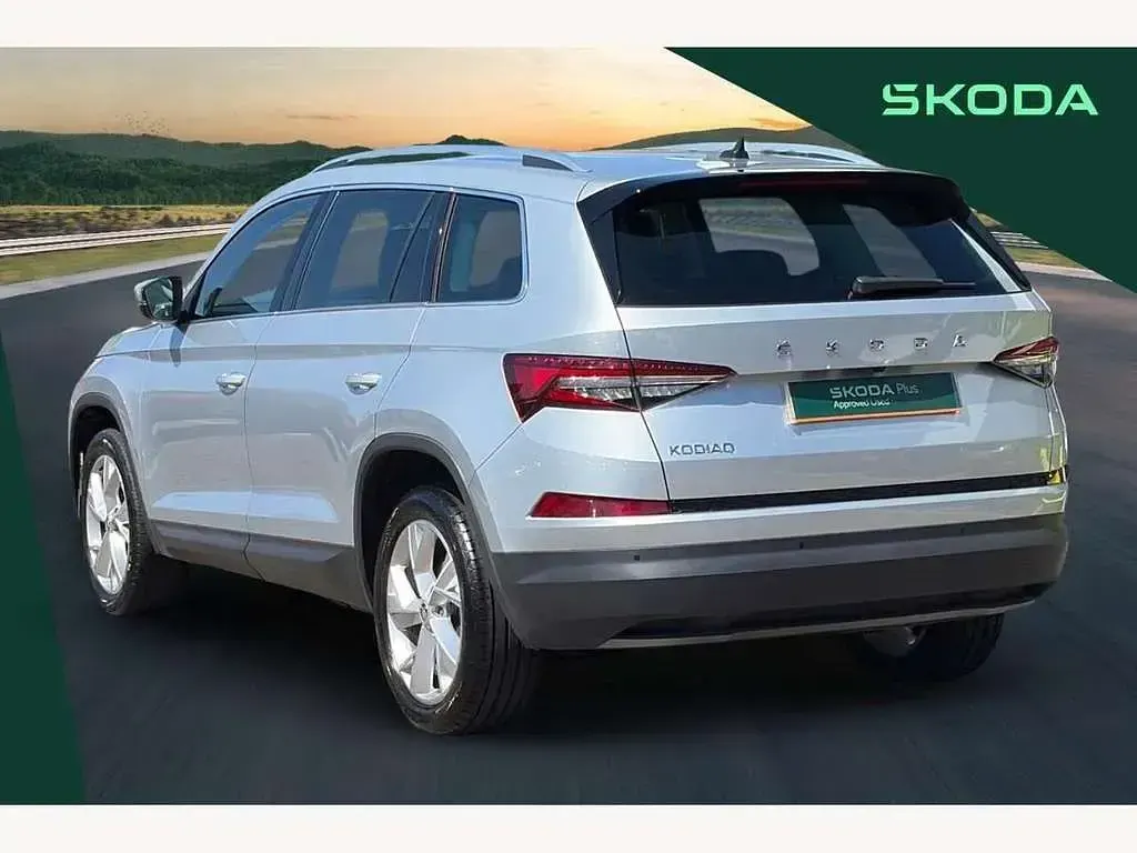 Used Skoda Kodiaq SE L Executive 150 HP (110 kW) 2024 Brilliant silver SUV