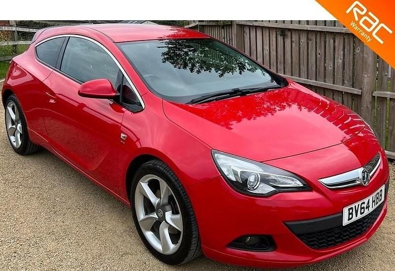Red Used 2014 Vauxhall Astra GTC SRi Hatchback | £3,995 (Fair price) - Image 1/3