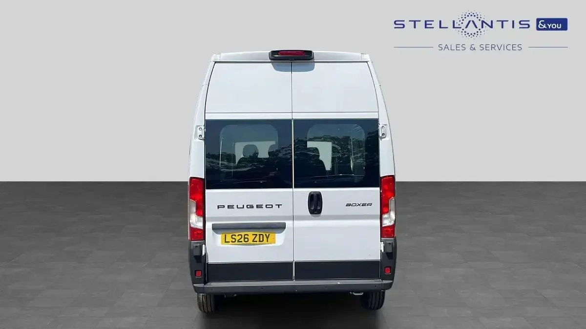 New Peugeot Boxer S 138 HP (101 kW) 2026 White Van