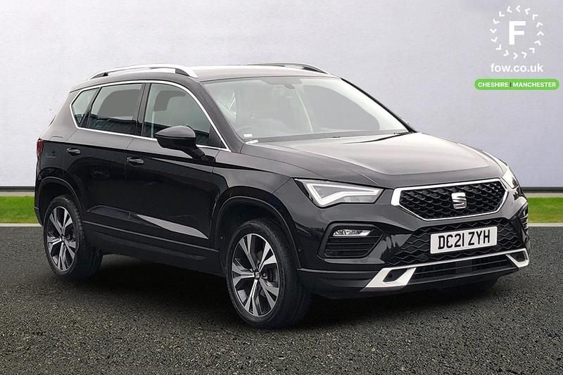 Black Used 2021 Seat Ateca SE Technology SUV | £17,199 (Fair price) - Image 1/4