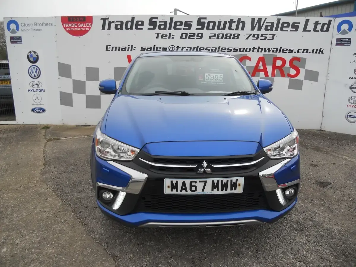 Used Mitsubishi ASX 117 HP (86 kW) 2017 Blue SUV