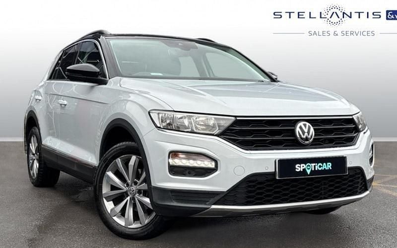 Used VW T-Roc Design 116 HP (85 kW) 2019 Blue SUV