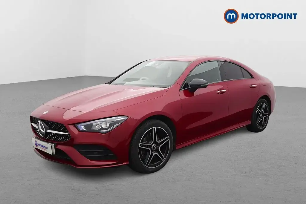 Used Mercedes CLA250e AMG Line Premium 218 HP (160 kW) 2023 Red Coupe