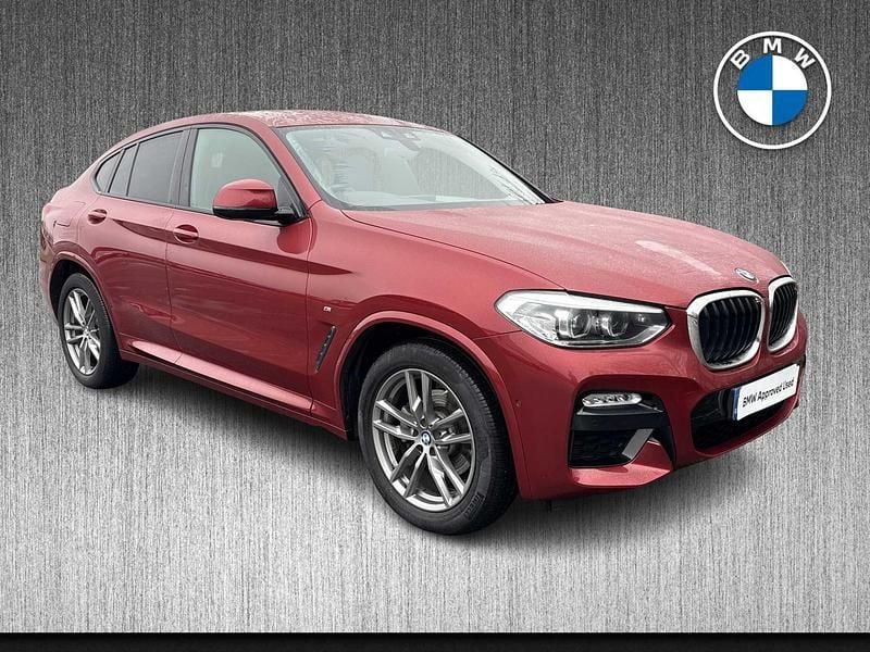 Used BMW X4 M Sport 187 HP (137 kW) 2019 Red SUV
