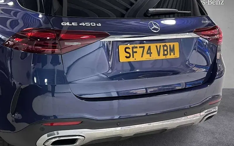Used Mercedes GLE450 AMG AMG line 367 HP (269 kW) 2024 Blue SUV