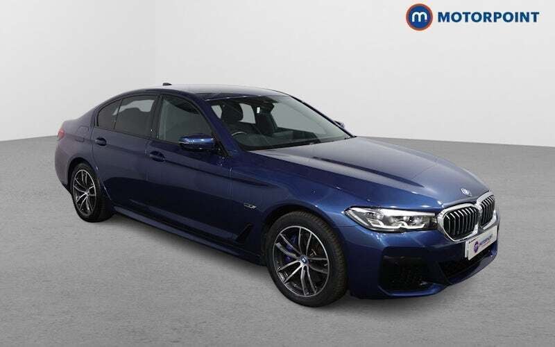 Blue Used 2022 BMW 530e M Sport Sedan | £24,299 (Super price) - Image 1/4
