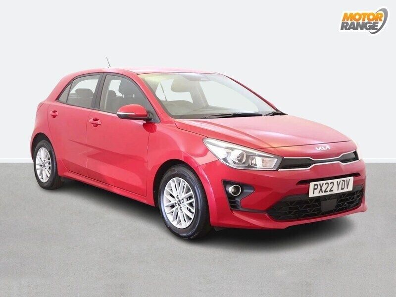 Red Used 2022 Kia Rio 2 Hatchback | £12,895 (Fair price) - Image 1/4