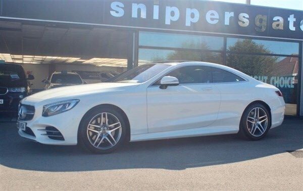 White Used 2018 Mercedes S560 AMG Line Premium Sedan | £40,990 - Image 1/1