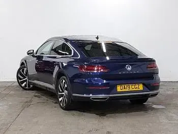 Used VW Arteon R-line 150 HP (110 kW) 2019 Blue Hatchback