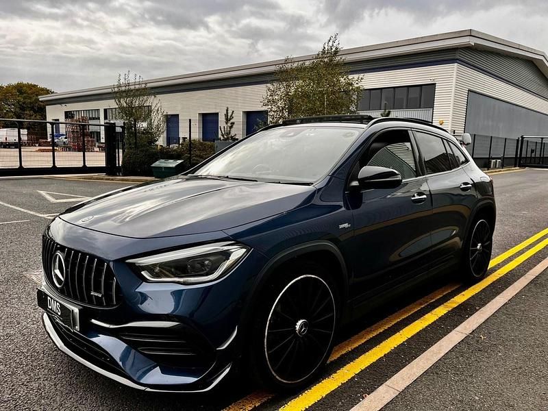 Used Mercedes GLA35 AMG Premium Plus 306 HP (225 kW) 2023 Blue SUV