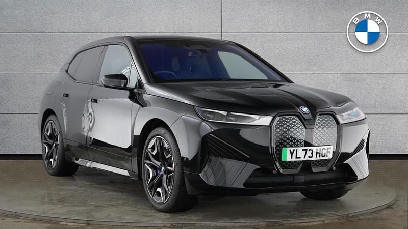 Black Used 2023 BMW iX M Sport SUV | £52,495 (Fair price) - Image 1/4