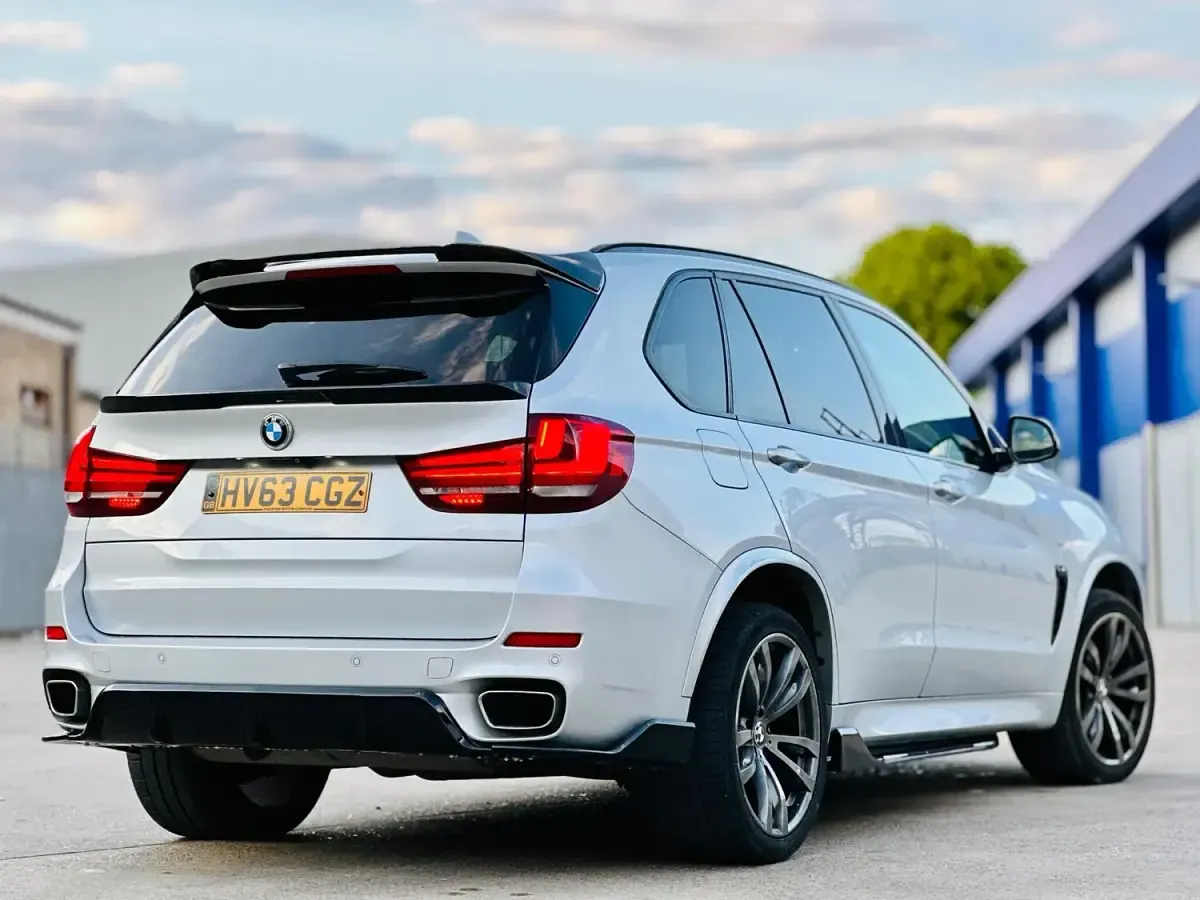 Used BMW X5 M Sport 258 HP (189 kW) 2014 Silver SUV