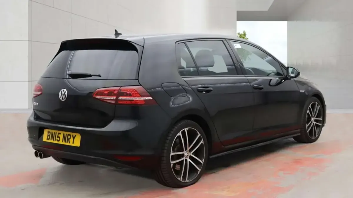 Used VW Golf VII GTD 2015 Black Hatchback