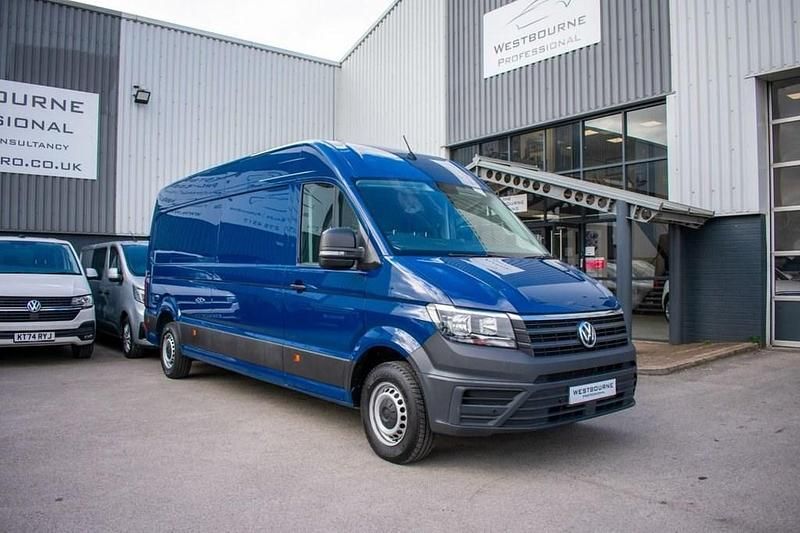 Blue Used 2023 VW Crafter Trendline Van | £25,980 (Good price) - Image 1/3