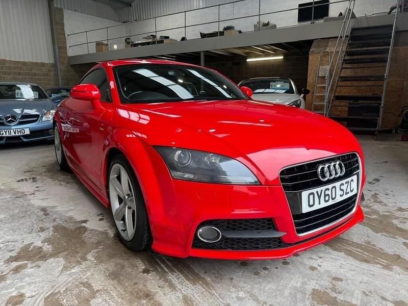 Red Used 2010 Audi TT S-Line Coupe | £8,290 (Fair price) - Image 1/3